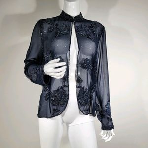 Drapers&Damon Beaded Silk Cardigan BUNDLE&SAVE!